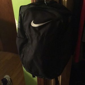 Black nike backpack